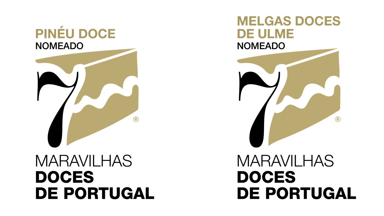 Imagem Selos Oficiais nomeados 7 maravilhas doces de Portugal