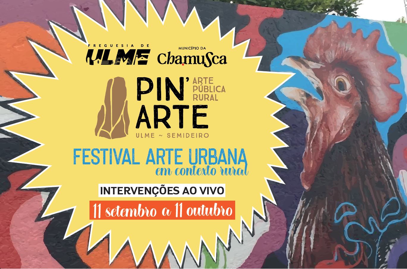 Imagem Pin´Arte-2020 -Festival de Artes Urbanas em Contexto Rural